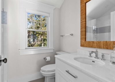 small bathroom with a sink and a toilet