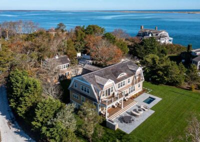 overhead shot of beautiful Chatham property