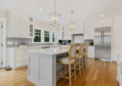 Kitchen in Harbor Cottage in Chatham, MA